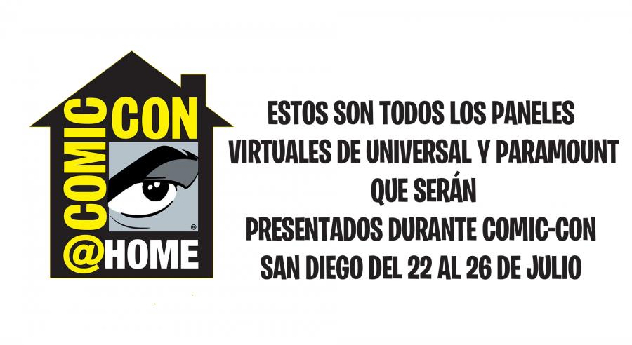 Todo lo de UNIVERSAL PICTURE Y PARAMOUNT PICTURE, en el comic com de san diego 